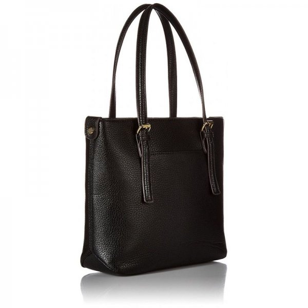 KLEIN PERFECT SMALL SHOPPER TOTE BAG - BLACK