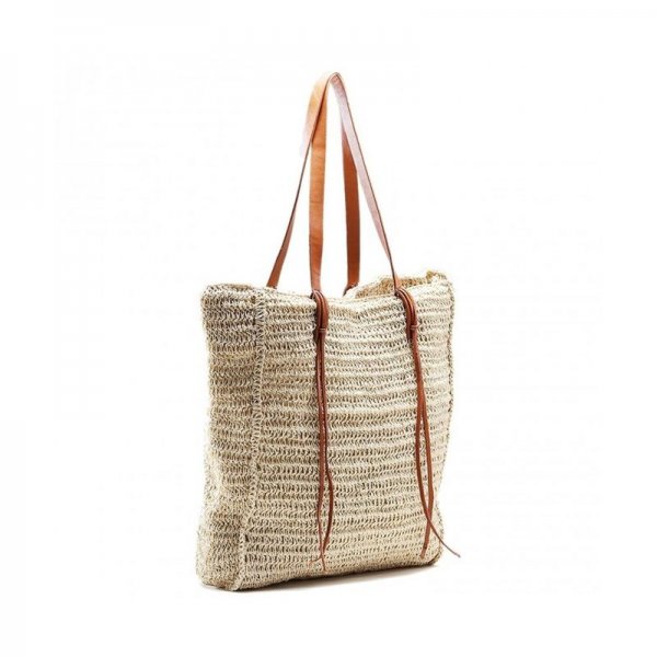 STRAW BEACH BAG TOTE BAG FOR SUMMER SHOULDER BAG HANDMADE HANDBAG