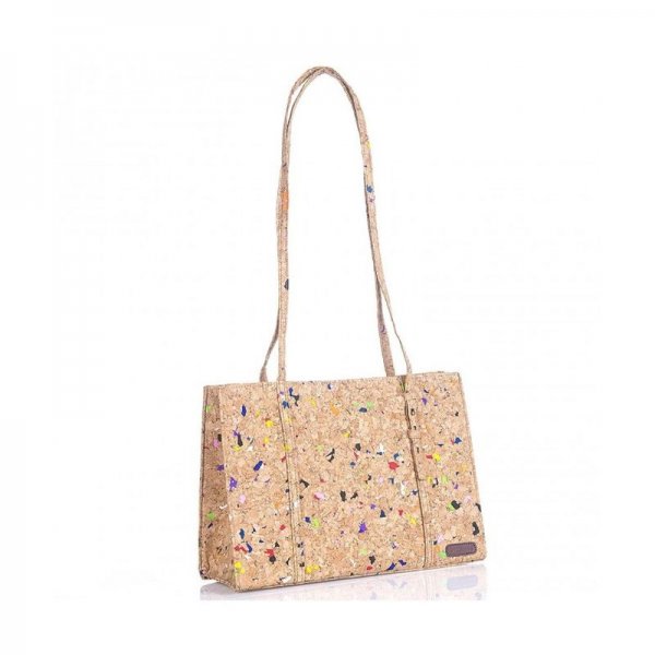 NATURAL CORK HANDBAG SATCHEL WOMEN'S TOP CORK BAG CORSSBODY BAG