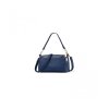 SMALL WOMEN PURSES HANDBAGS PU LEATHER TOTE SHOLDER BAGS SATCHEL ZIPPER CROSS BODY BAGS - BLUE