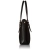 KLEIN PERFECT SMALL SHOPPER TOTE BAG - BLACK